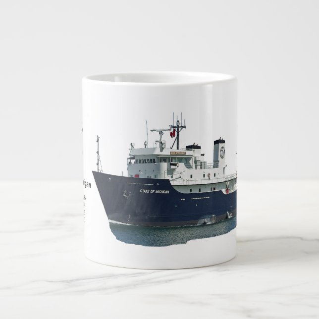 Staat der Jumbo-Tasse von Michigan (Vorderseite)