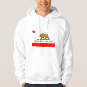Staat der kalifornischen Flagge Hoodie