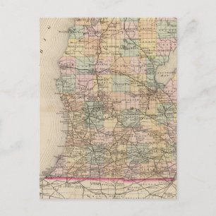 Staat der Michigan Atlas Karte