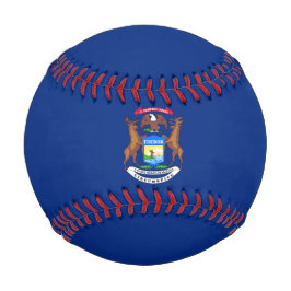 Staat der Michigan-Flagge Baseball