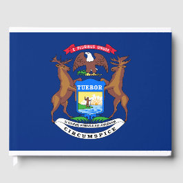 Staat der Michigan-Flagge Gästebuch