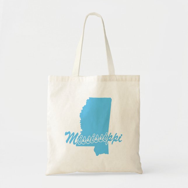Staat der Mississippi-Form Tragetasche (Vorne)
