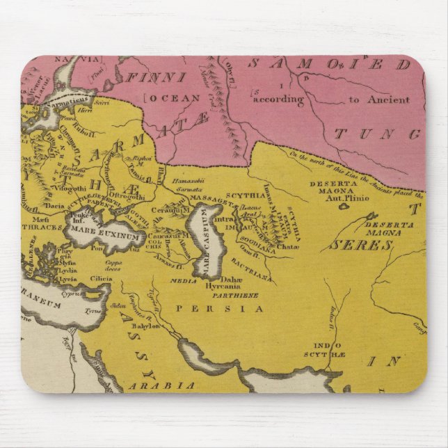 Staat der Nationen auf Christlicher Ebene Mousepad (Vorne)