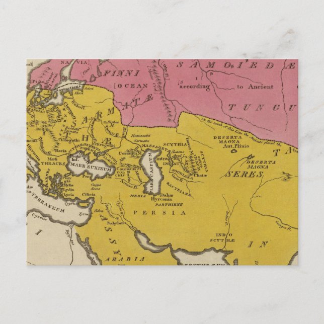 Staat der Nationen im Christlichen Bereich Postkarte (Vorderseite)