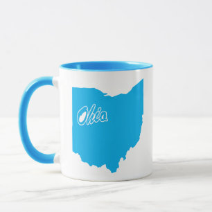 Staat der Ohio-Form-Tasse Tasse