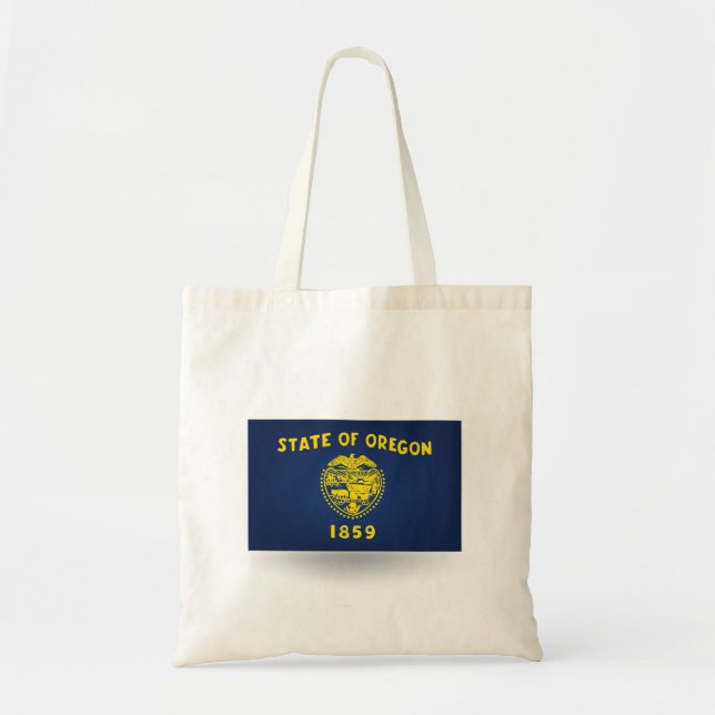 Staat der Oregon Flag Tote Tag Tragetasche (Vorne)