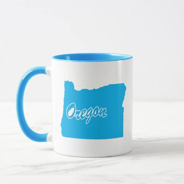 Staat der Oregon-Form-Tasse Tasse (Links)