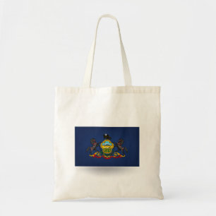 Staat der Pennsylvania Flag Tote Bag Tragetasche