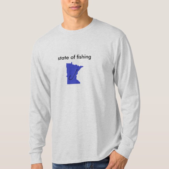Staat des Fischens! T-Shirt (Vorderseite)
