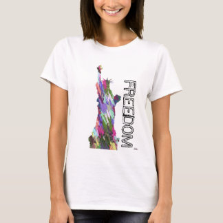 Staat des Freiheits- und Freiheitst-stücks T-Shirt