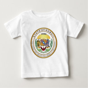 Staat des Großen Siegels von Hawaii Baby T-shirt