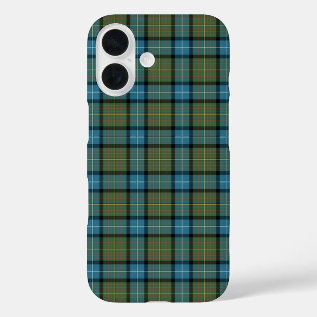 Staat des kalifornischen Tartan-Musters Case-Mate iPhone Hülle (Rückseite)