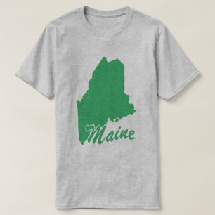 Staat des Maine-Shape-T - Shirt