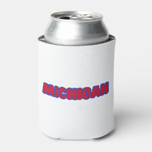 Staat des Michigan Pride Custom Dosenkühler