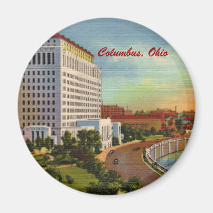 Staat des Ohio Office Gebäude Magnet