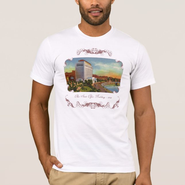 Staat des Ohio Office Gebäude Männer Shirt (Vorderseite)