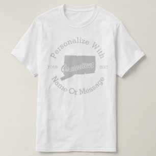 Staat des PERSONALISIERTEN T - Shirt von Connectic