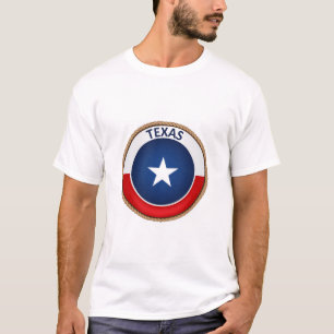 Staat des Siegel-T - Shirt von Texas Flag