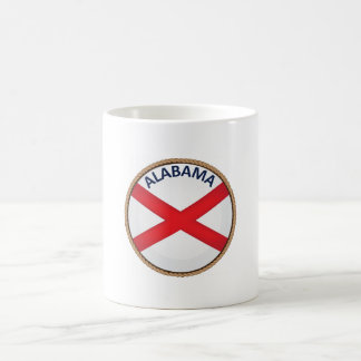 Staat des Siegels der Alabama-Flagge Kaffeetasse