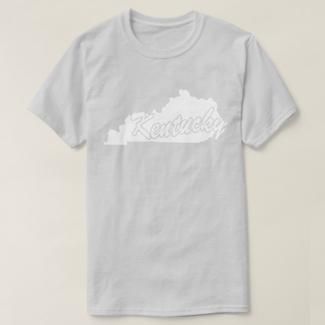 Staat des T - Shirt Kentucky Form (Design vorne)