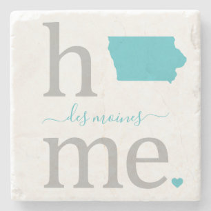 Staat des Untersetzer Iowa Stone