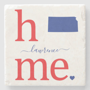 Staat des Untersetzer Kansas Stone