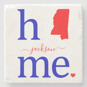 Staat des Untersetzer Mississippi Stone