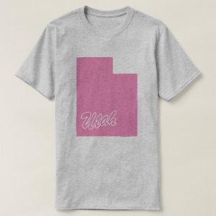 Staat des Utah-Shape-T - Shirt