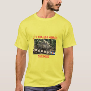 Staat Dinosaurier des Colorado-T - Shirt