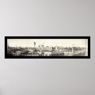 Staat Fair Dallas TX Foto 1908 Poster