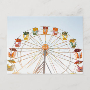 Staat Fair Ferris Wheel Postkarte