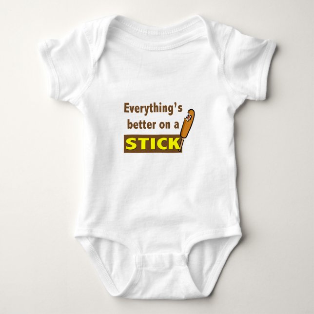 Staat Fair Stolz! Baby Strampler (Vorderseite)