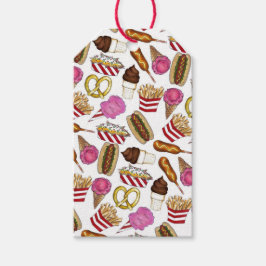 Staat Fasching Lebensmittel Nachos Cotton Candy Geschenkanhänger