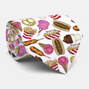 Staat Fasching Lebensmittel Nachos Cotton Candy Krawatte
