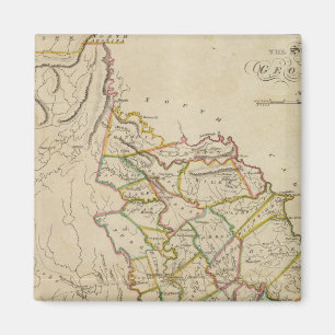 Staat Georgiens Magnet