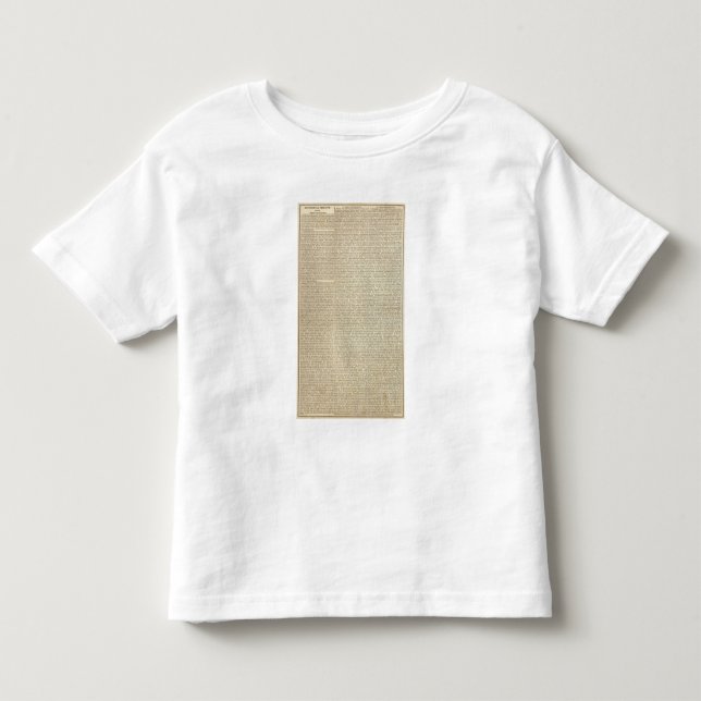 Staat-Geschichtskarte 2 Kleinkind T-shirt (Vorderseite)