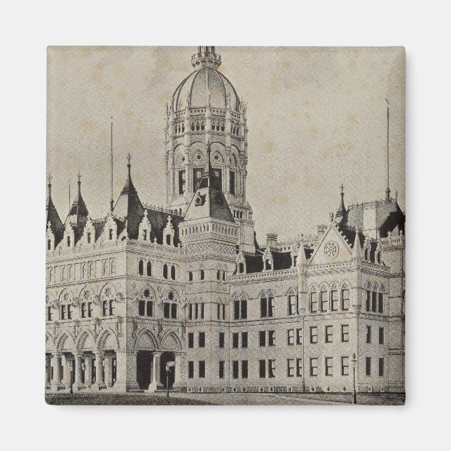 Staat Hauptstadt, Hartford Magnet (Vorne)