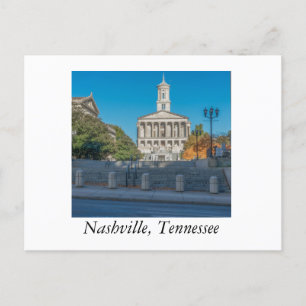 Staat Hauptstadt Nashville Tennessee Postkarte