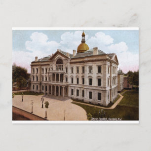 Staat Hauptstadt, Trenton NJ Vintag Postkarte