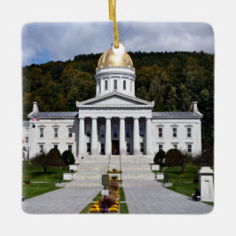 Staat Hauptstadt Vermont - Keramik Ornament