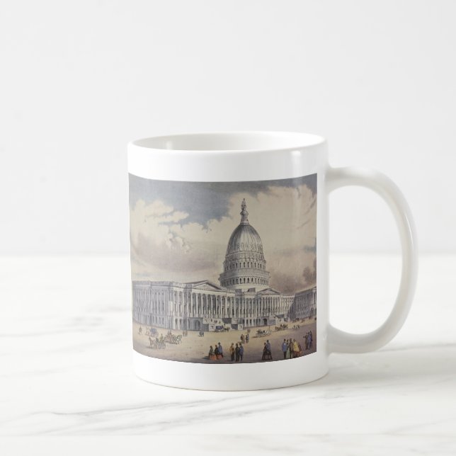 Staat-Hauptstadt Washinton DC Kaffeetasse (Rechts)