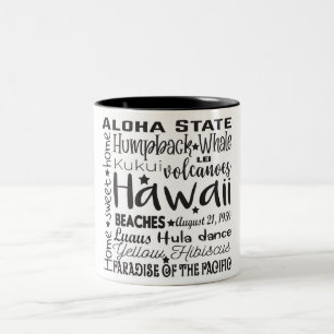 Staat/Hawaii Zweifarbige Tasse