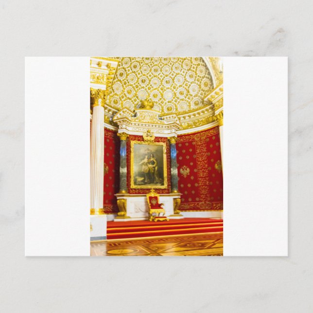 Staat Hermitage Museum St. Petersburg Russland Postkarte (Vorderseite)