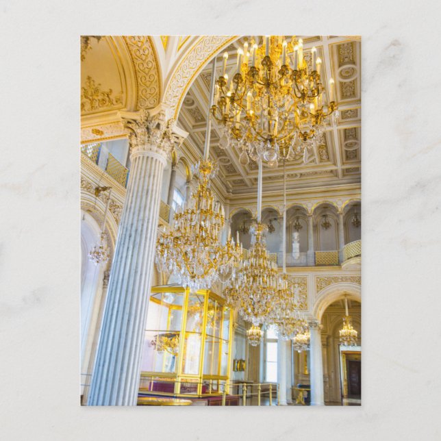 Staat Hermitage Museum St. Petersburg Russland Postkarte (Vorderseite)