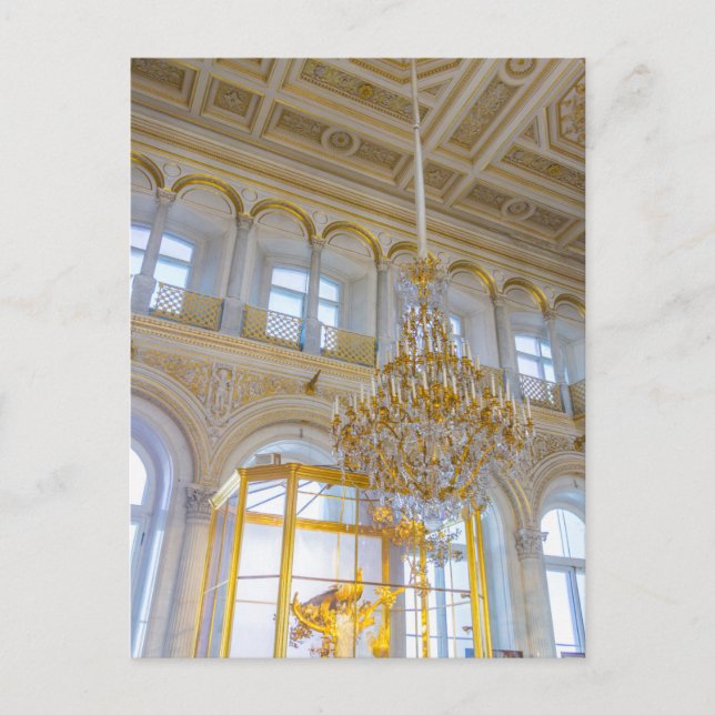 Staat Hermitage Museum St. Petersburg Russland Postkarte (Vorderseite)