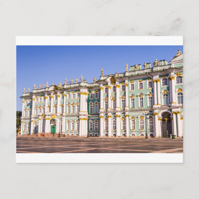 Staat Hermitage Museum St. Petersburg Russland Postkarte (Vorderseite)