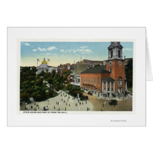 Staat House und Park Street View von der Mall