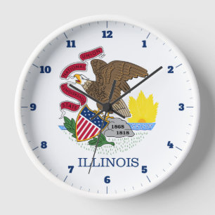 Staat ILLINOIS Uhr