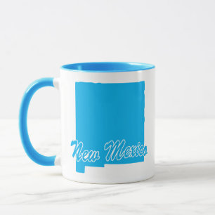 Staat in New Mexico Form Tasse