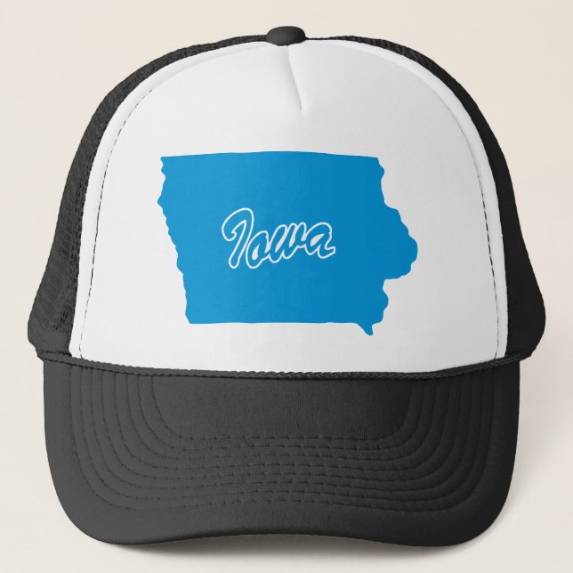Staat Iowa Truckerkappe (Vorderseite)